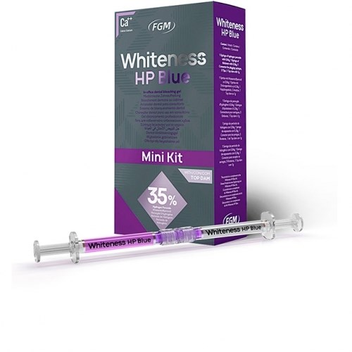 Whiteness HP Blue 35% Мини-Кит-клиническое отбеливание-Набор 2шпр. (на 1 пациента) (Бразилия) 1231913838 - фото 321648