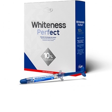 Whiteness Perfect 10% (5шпр.х3г, 2плас., конт.)-домашнее ночное отбеливание на основе перекиси карбамида, FGM (Бразилия) 1231913840 - фото 321654