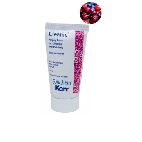 3386 Паста полировочная стоматологическая *Cleanic* ягодный вкус 100г Kerr 1231912383 - фото 322173