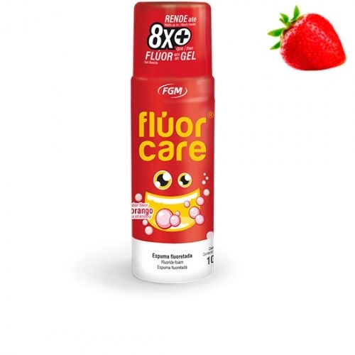 "Пенка реминерализующая Fluor Care"" вкус Клубника-фторсодержащий раствор,  FGM, 100мл" 1231913445 - фото 322939