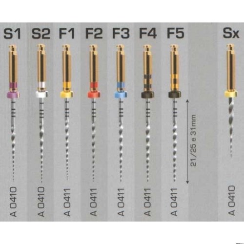 PROTAPER Universal машинный F2 (21мм) (6 шт.) 0001910772 - фото 331663