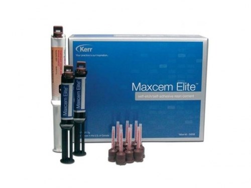 Maxcem Elite Value Kit-набор: Maxcem Elite шприц 2*5г. прозрачный; Temp-Bond NE шприц 11,7г; насадки, 34056, Kerr 34056 - фото 335228