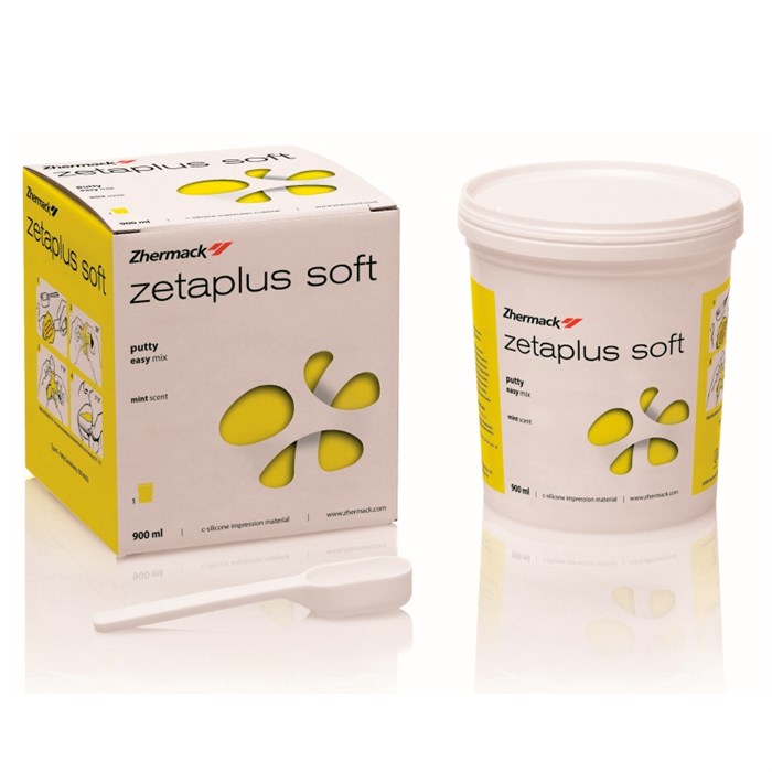 Слепочная масса С-силикон Zetaplus Soft очень высокой вязкости, 1,53 кг (900 мл). C100610 - фото 342377