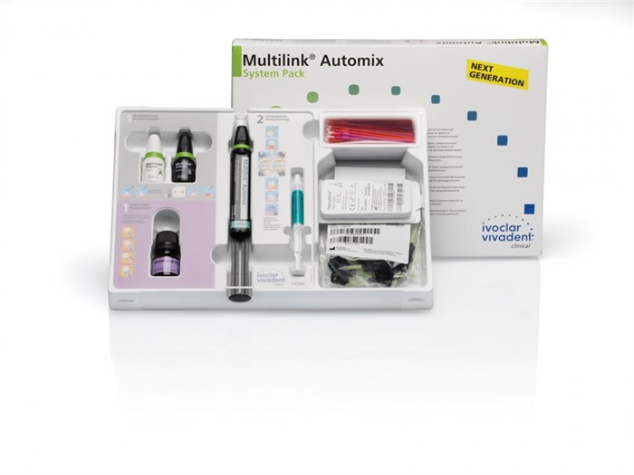 Multilink Automix System Pack белый (набор) - система адгезивной фиксации непрямых реставраций. 645954WW - фото 344916
