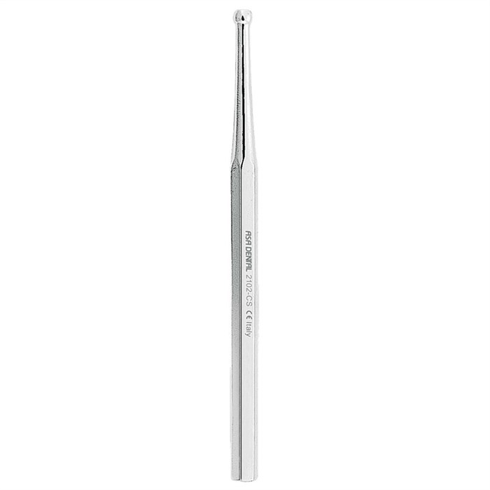 Asa Dental 2102-CS - ручка для зеркал восьмигранная цельная 2102-CS - фото 346626