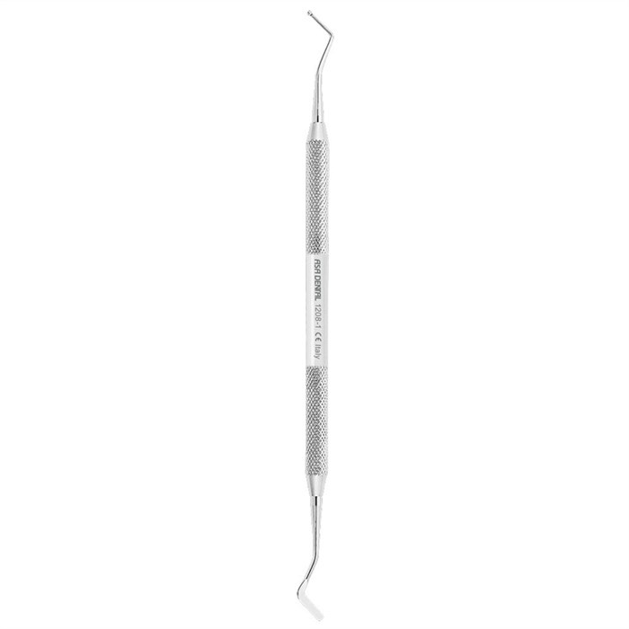 Asa Dental 1208-1 - штопфер-гладилка N1 двусторонняя (шарик-гладилка) 1208-1 - фото 346726