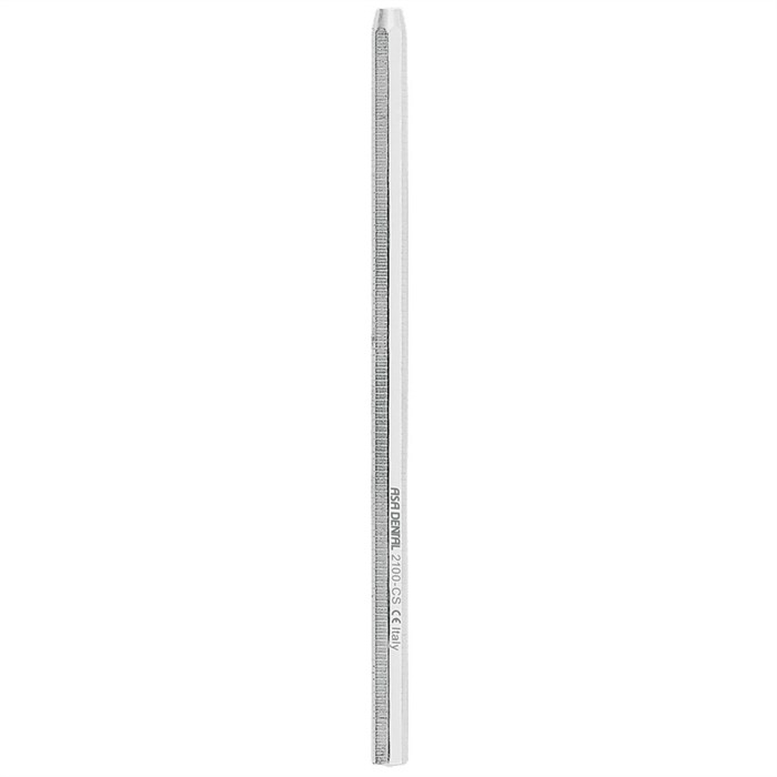 Asa Dental 2100-CS - ручка для зеркал полая восьмигранная, нержавеющая сталь, 120 мм 2100-CS - фото 346785