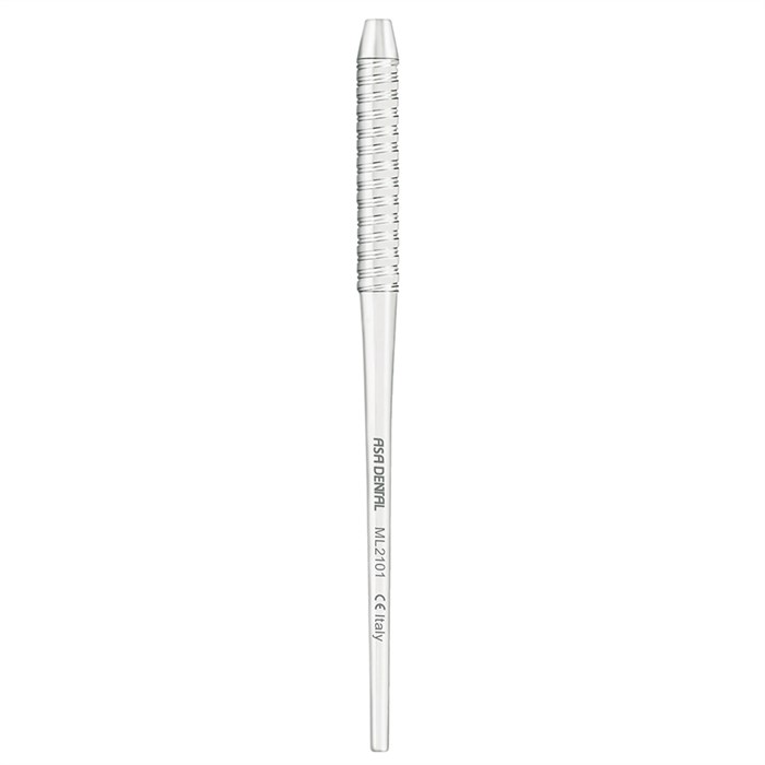 Asa Dental ML2101 - ручка для зеркал Leonardo, нержавеющая сталь, 120,4 мм ML2101 - фото 346821