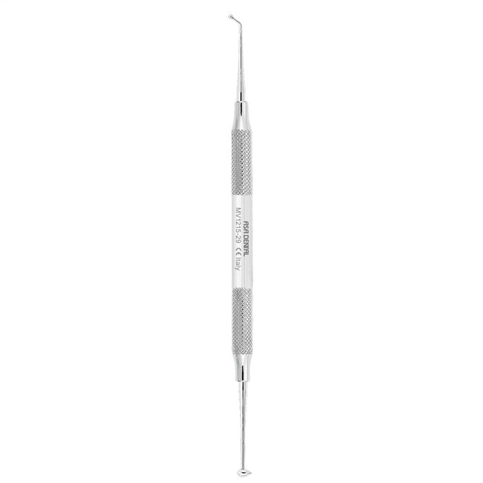 Asa Dental MV1215-29 - штопфер N29 двусторонний (шарик малый-клювик) MV1215-29 - фото 346852