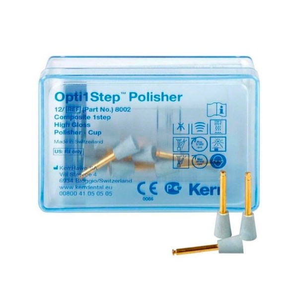 "Головки Opti1Step™  полиры для композита чашечка"", 12 шт." 8002 - фото 347818