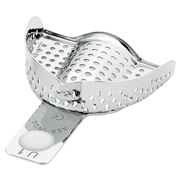 Asa Dental 2801-U5 - ложка слепочная верхняя большая (L) с перфорацией без бортиков 2801-U5 - фото 347945