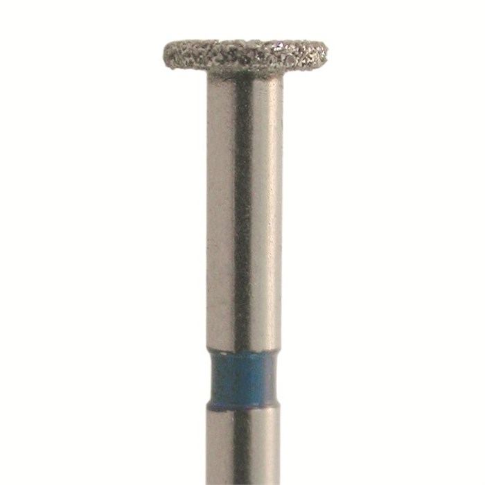 Бор алмазный SL815.FG.026, синий, 25 шт. Форма: колесо SL815.FG.026 - фото 348201