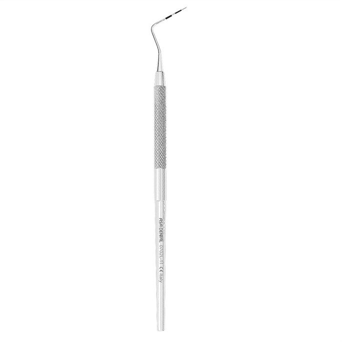 Asa Dental 0702L-11 - зонд пародонтологический односторонний (11-8-6-3), 155 мм 0702L-11 - фото 349023