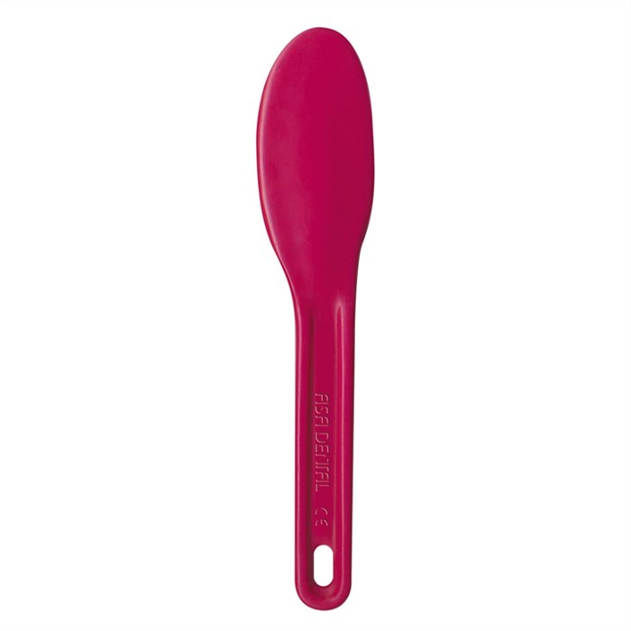 Asa Dental 5401-F - шпатель для гипса и альгинатов пластиковый, 19 см, бордовый 5401-F - фото 351021