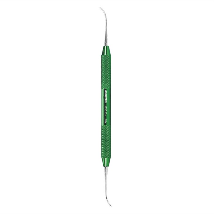 Asa Dental 5112-1AL - инструмент для моделировки воска с зеленой ручкой 5112-1AL - фото 351077