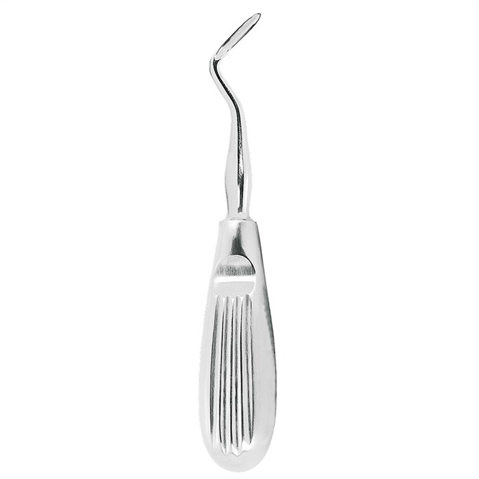 Asa Dental 0234-3 - элеватор N3 изогнутый от себя заостренный, 3,6 мм 0234-3 - фото 351258