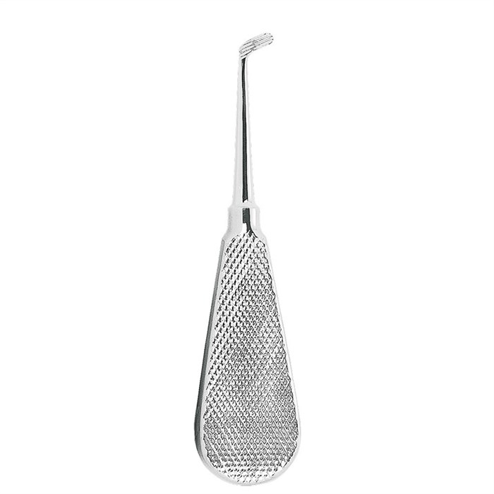 Asa Dental 0231-2 - элеватор N2 флажок закругленный от себя рифленый 0231-2 - фото 351266