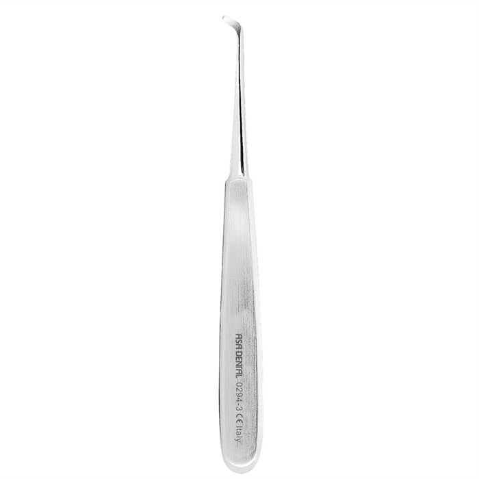Asa Dental 0294-3 - элеватор к себе очень узкий с длинной ручкой 0294-3 - фото 351271