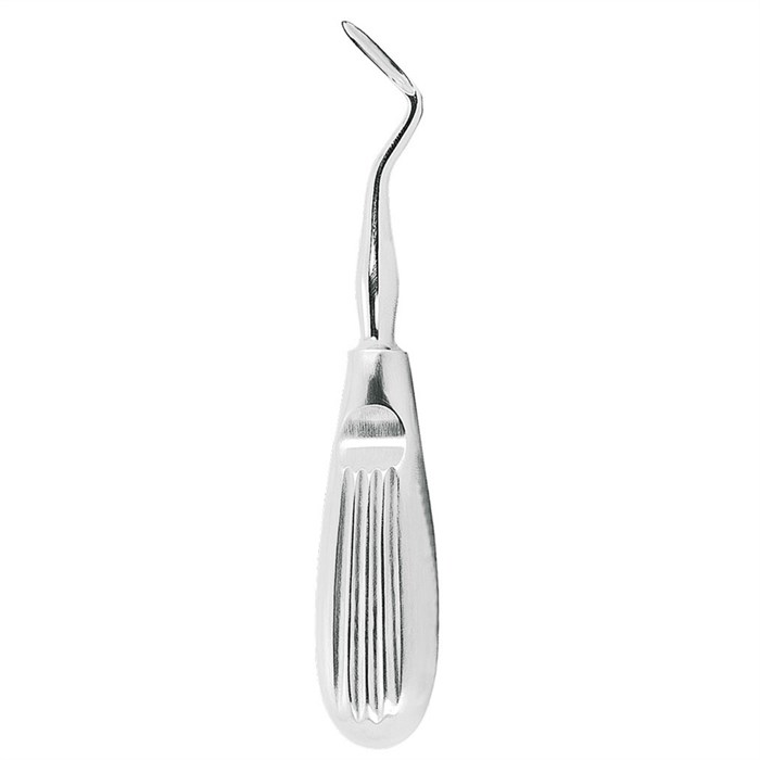 Asa Dental 0234-4 - элеватор N4 изогнутый к себе заостренный, 3,6 мм 0234-4 - фото 351275