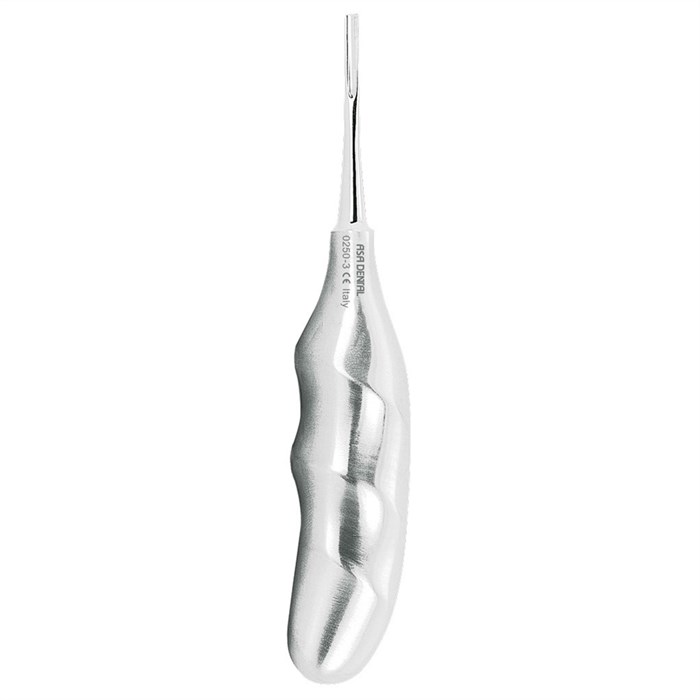 Asa Dental 0250-3 - элеватор N3 прямой с анатомической формой ручки, 3 мм 0250-3 - фото 351334
