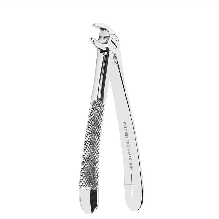 Asa Dental 0100-33A - щипцы N33А для нижних корней с зубчиками 0100-33A - фото 351451