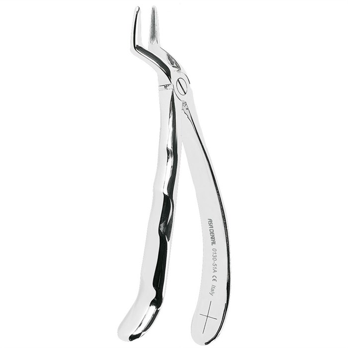 Asa Dental 0130-51A - щипцы N51A для верхних корней с зубчиками 0130-51A - фото 351471