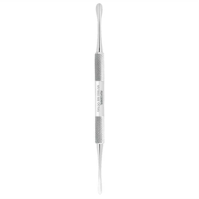 Asa Dental MV1850-M8 - элеватор двусторонний M8 для отслоения и удержания надкостного лоскута MV1850-M8 - фото 351508