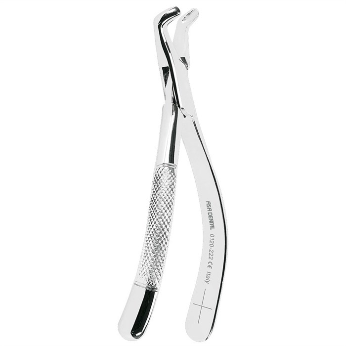 Asa Dental 0120-222 - щипцы N222 для удаления зубов для нижних зубов мудрости 0120-222 - фото 351525