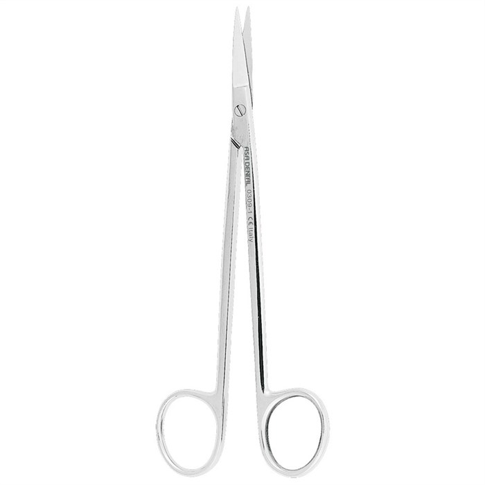 Asa Dental 0309-1 - ножницы для десны N1 прямые, 16 см 0309-1 - фото 351589