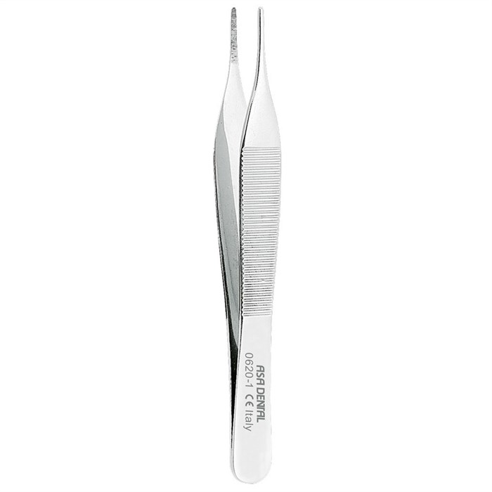 Asa Dental 0620-1 - пинцет анатомический с рифлением, 12 см 0620-1 - фото 351605