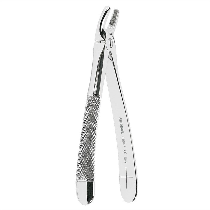 Asa Dental 0100-7 - щипцы N7 для удаления зубов для верхних премоляров с зубчиками 0100-7 - фото 351682
