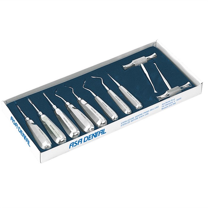 Asa Dental S0200-10 - элеватор, набор из 10 штук S0200-10 - фото 351934
