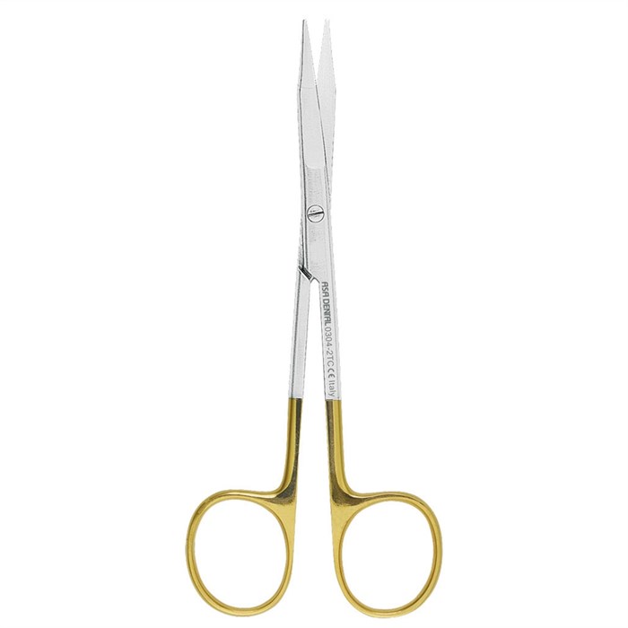 Asa Dental 0304-2TC - ножницы десневые узкие (золотая серия), 13 см 0304-2TC - фото 351972