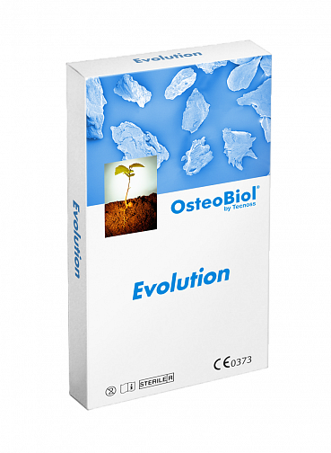 Мембрана Evolution, резорбируемая, 30x30х0,6 мм толстая (OsteoBiol) конский коллаген EVO3HHE - фото 352559