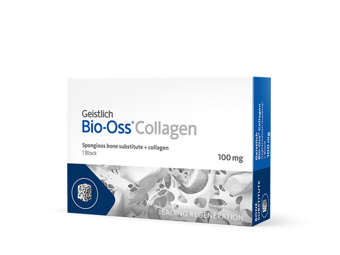 Bio-Oss Collagen, гранулы 100 mg натуральный костнозамещающий материал с добавлением коллагена. 30583.4 - фото 354631