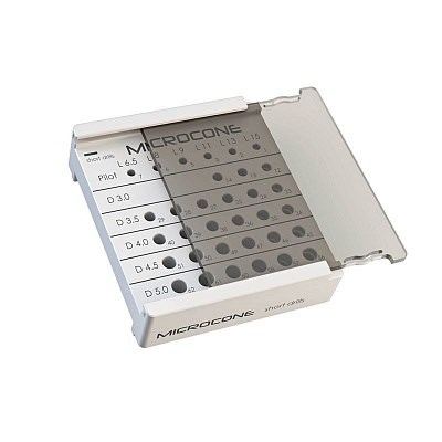 Лоток для ограничителей глубины для средних фрез Microcone 0-13-120 - фото 355246