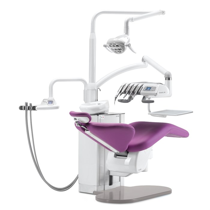 Установка стоматологическая OMS UNIVERSAL Double Face (2200407) со скалером , цвет М07 лиловый 508711 - фото 356840