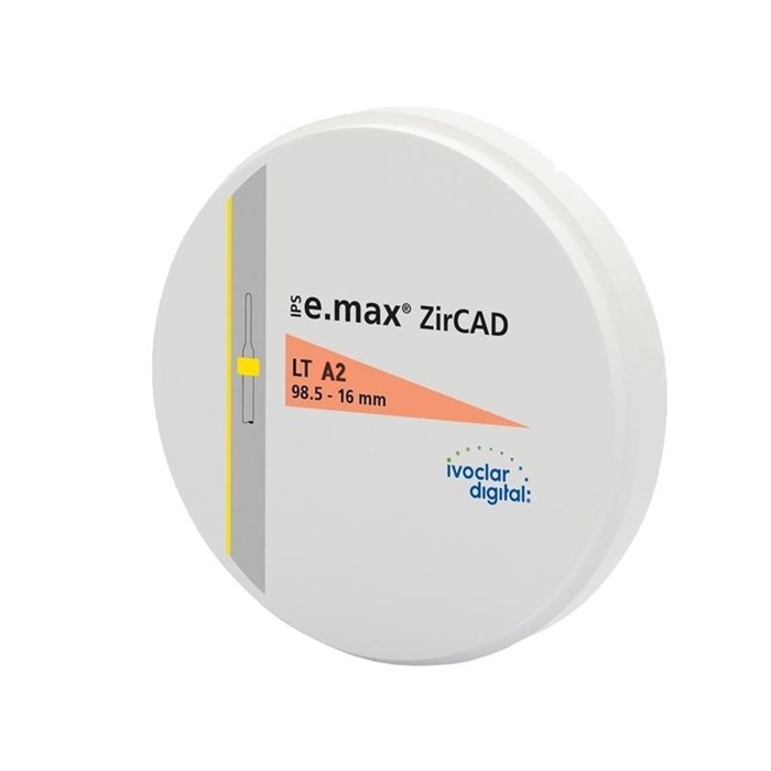 Диск диоксида циркония Ivoclar Vivadent  IPS emax ZirCAD LT A3 98,5-25 мм 689546 - фото 361098