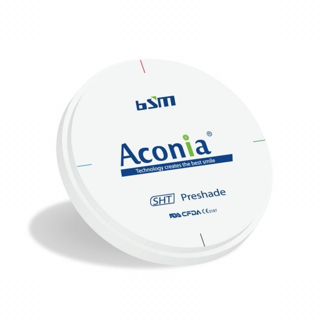 Диск диоксида циркония Aconia SHT, A3, 98x10 мм SHT-A398x10 - фото 362022