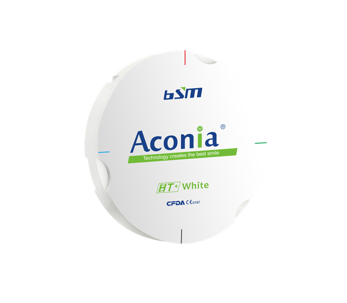Диск диоксида циркония Aconia HT, белый, 95x10 мм HT95x10 - фото 362873