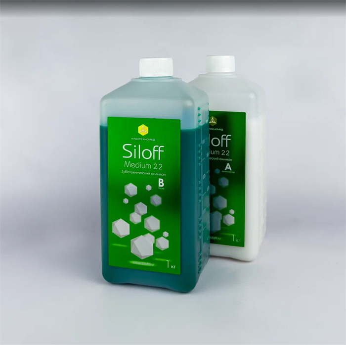 "Силикон для дублирования моделей Siloff Medium 22"" 1:1 (2 х 1 кг)" st356376 - фото 364354