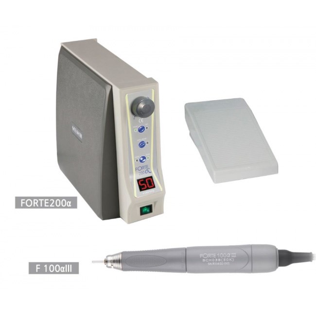 Микромотор зуботехнический Forte 200a/F100 aIII, бесщеточный. Forte200a/F100aIII - фото 371322