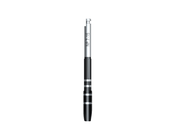 Метчик Ø 3,3 7 - 15 мм 37627 - фото 376059