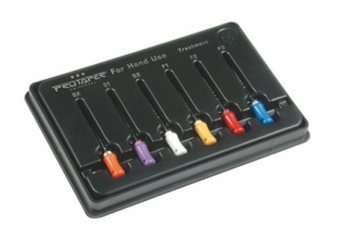 Ручные файлы ProTaper Hand F5/Протапер Хэнд 25мм, Dentsply-Maillefer (Швейцария) F5 - фото 376130
