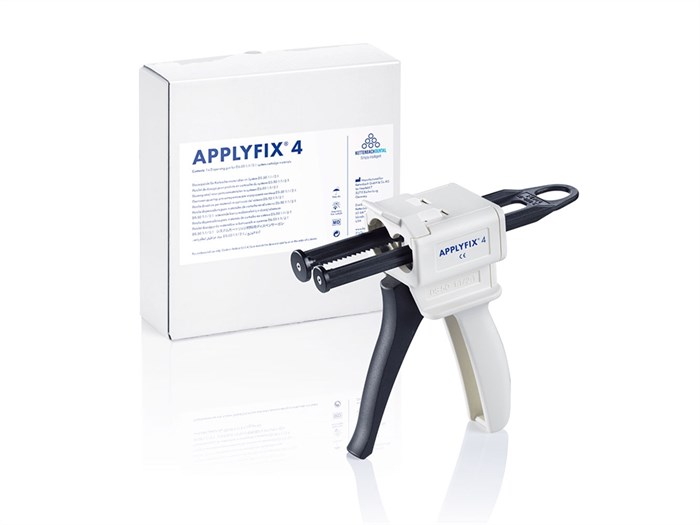 Applyfix 4 ручной дозатор (стоматологический пистолет-диспенсер) для смешивания силикона в 50 мл картриджах 1:1/2:1, Kettenbach (Германия) 17203 - фото 376933