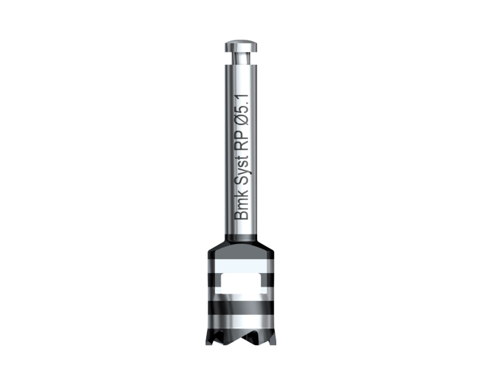 Костная мельница с направляющей Brånemark System RP Ø 5,1 мм 33393 - фото 378204