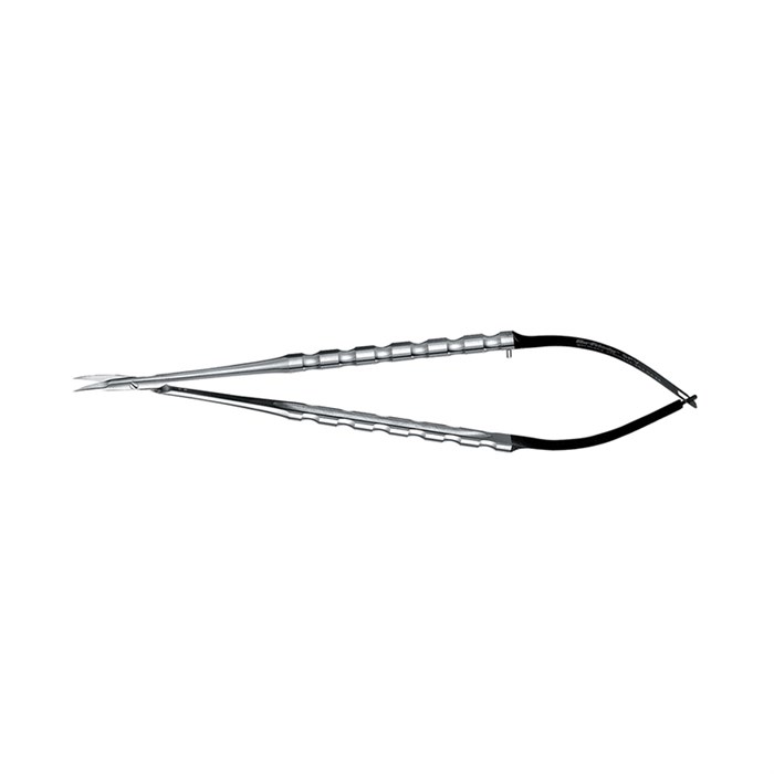 Ножницы микрохирургические анатомические Castroviejo 18 cm SPV - фото 378812
