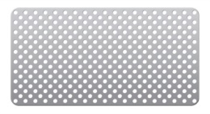 Титановая сетка (мембрана) 60x30x0.1мм, диаметр круглой ячейки 1,3 ммMM-01-12 Титановая сетка, Mr.Curette Tech, Южная Корея MM-01-12 - фото 381266