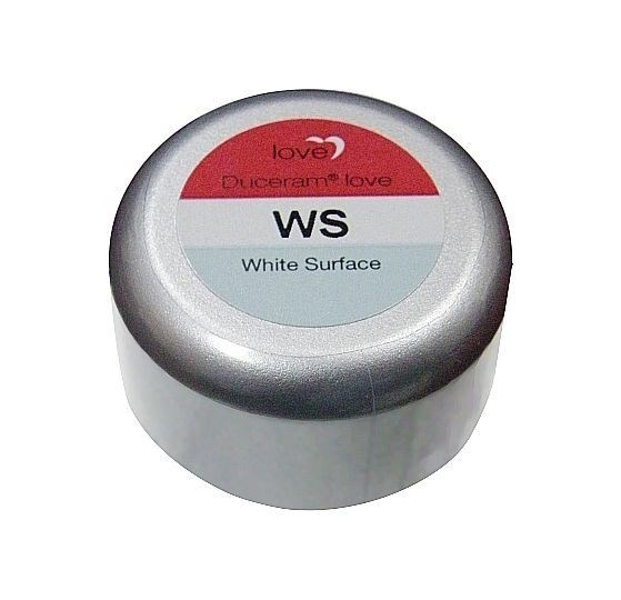 Duceram Love White Surface Масса прозрачная беловатая, 20 гр., арт: 5360523013 5360523013 - фото 383214