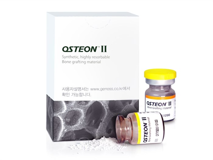 Osteon 2, мелкая крошка 0.5см/куб, флакон. костнозамещающий материал Genoss (Ю.Корея) DT7G0510050 - фото 385939